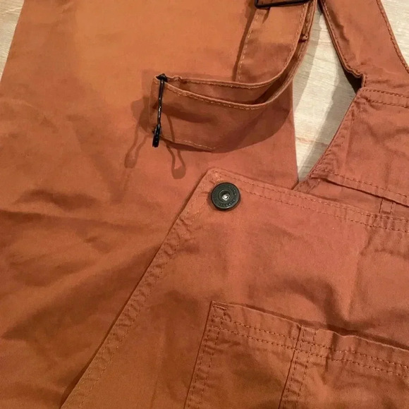 Unisex Blue Steel Rust Colored Overalls Slim 42 - Picture 5 of 15